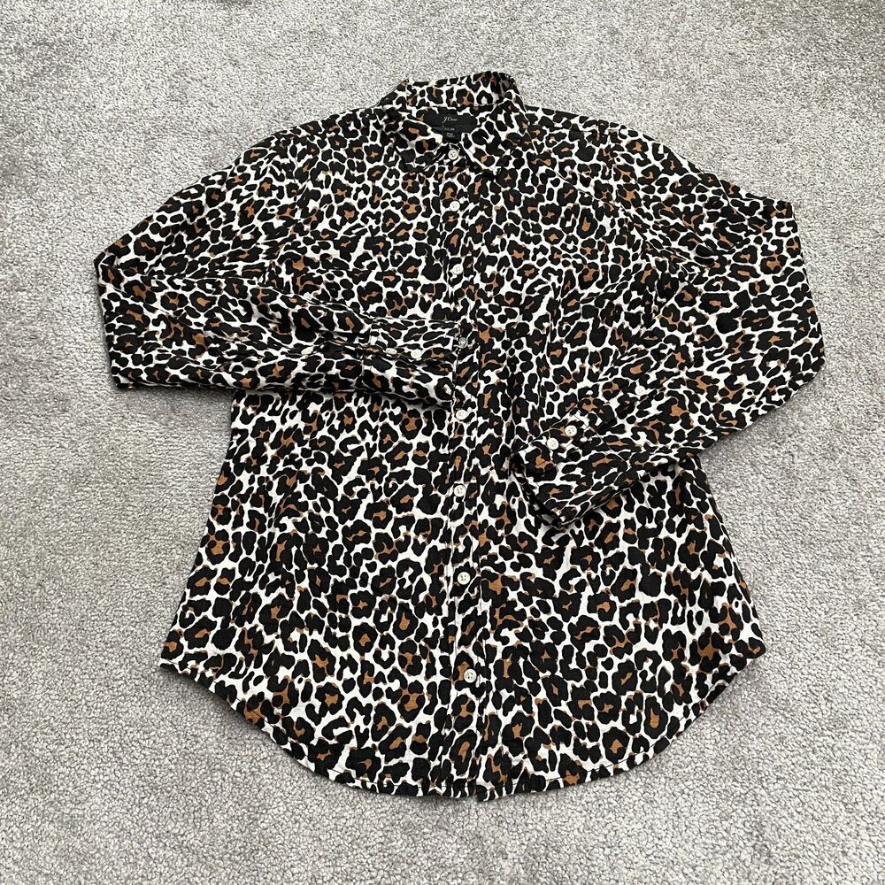 J.Crew Crepe Popover Blouse Womens 00 Black Half Button Up Lon g Sleeve Classic